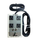 DS4C, SL Waber Surge and Moise 4 plug outlet strip