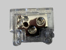 DB07-0448RP, Qual  T Style power distribution block  1X1/O in 1x 4awg / 2x 8awg out