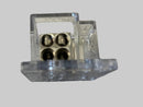 DB07-0448RP, Qual  T Style power distribution block  1X1/O in 1x 4awg / 2x 8awg out