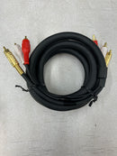 45-3706MV, MVO 6Ft cable 3x Gold RCA Male