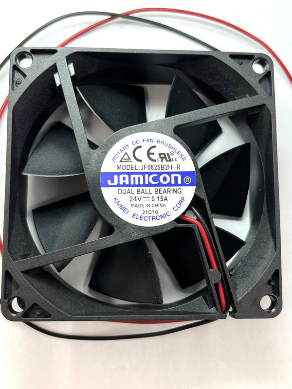JF0825B2H-006-065R, Jamicon 80mm x 25mm 24V DC Cooling ~ 38.74 CFM