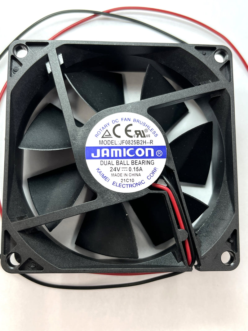 JF0825B2H-006-065R, Jamicon 80mm x 25mm 24V DC Cooling ~ 38.74 CFM