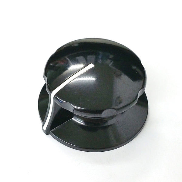 K-2195-L, Sato Parts (Large) 6.0mm Shaft Pointer Knob with Indicator Line