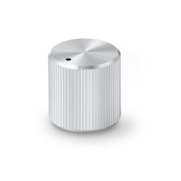 K-29-6.1, Sato Parts 6.0mm Shaft, 13.7mm Splined Body Aluminum Knob w/ Dot