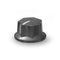 K-2901-EXS, Sato Parts (Extra Small) 6.0mm Shaft Fluted Knob with Indicator Line