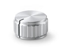 K-32, Sato Parts 6.0mm Shaft 26mm Ridged Aluminum Knob with Indicator Line
