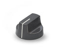 K-90-L, Sato Parts (Large) 6.0mm Shaft Bar Knob with Indicator Line