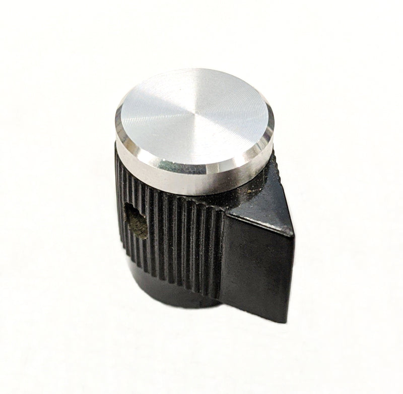 EH71-0K2S, EHC 1/4" Shaft 0.500" Diameter Skirted Pointer Knob w/ Cap (K20)
