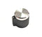 EH71-0SB1S, EHC 1/8" Shaft 0.500" Diameter Straight Knurled Knob w/ Cap (K51)