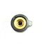 EH71-0SB1S, EHC 1/8" Shaft 0.500" Diameter Straight Knurled Knob w/ Cap (K51)