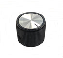 EH71-1C1S, EHC 1/8" Shaft 0.700" Diameter Knob w/ Inlay & Indicator Line (K64)