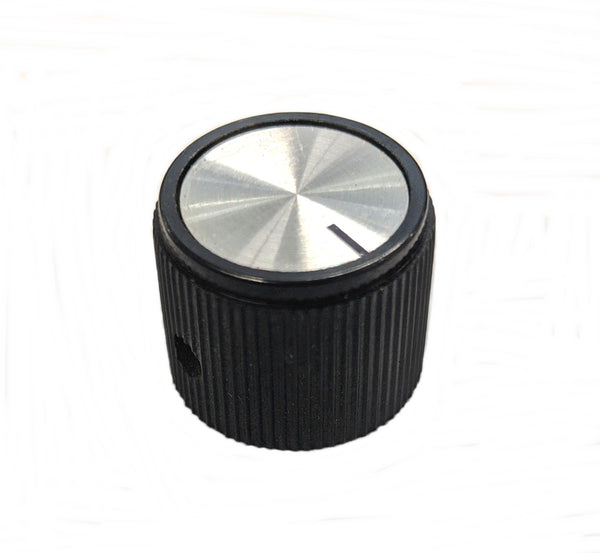 EH71-1C1S, EHC 1/8" Shaft 0.700" Diameter Knob w/ Inlay & Indicator Line (K64)