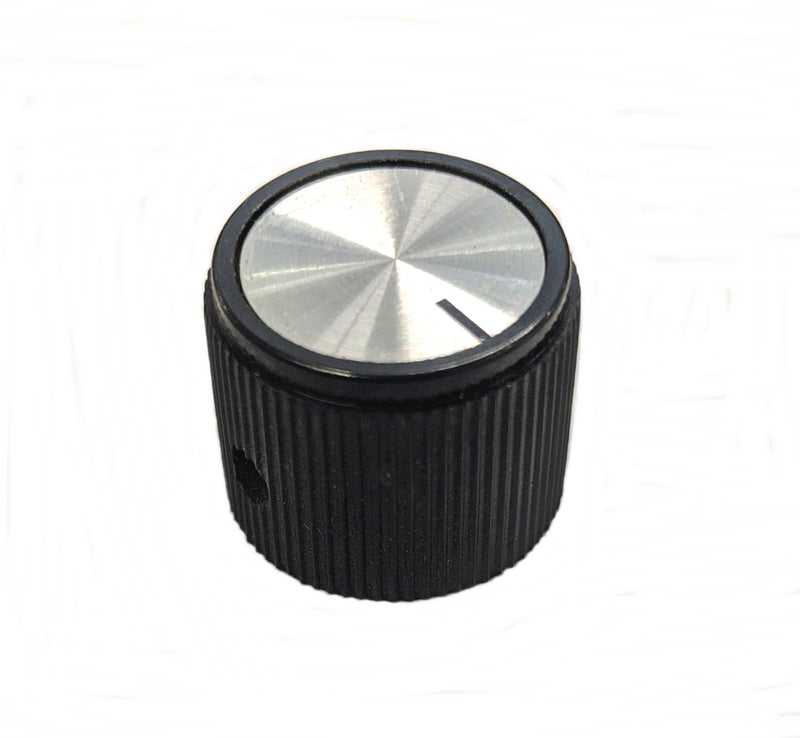 EH71-1C1S, EHC 1/8" Shaft 0.700" Diameter Knob w/ Inlay & Indicator Line (K64)