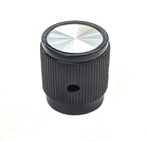 EH71-1D1S, EHC 1/8" Shaft 0.700" Diameter Skirted Knob with Inlay (K65)