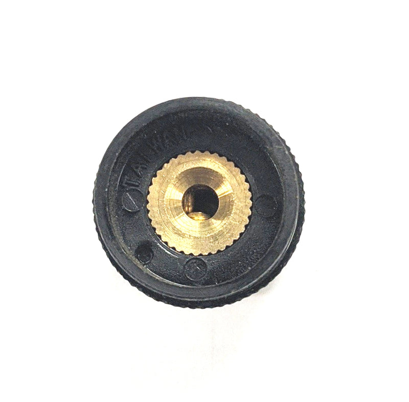 EH71-1D1S, EHC 1/8" Shaft 0.700" Diameter Skirted Knob with Inlay (K65)