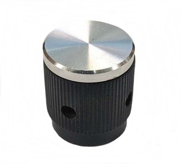 EH71-1D1S, EHC 1/8" Shaft 0.700" Diameter Skirted Knob w/ Cap (K69)