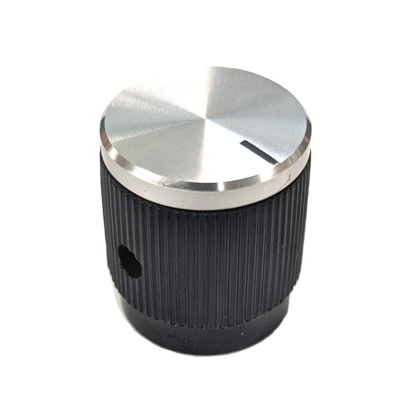 EH71-1E1S, EHC 1/8" Shaft 0.700" Diameter Skirted Knob w/ Cap & Indicator (K70)