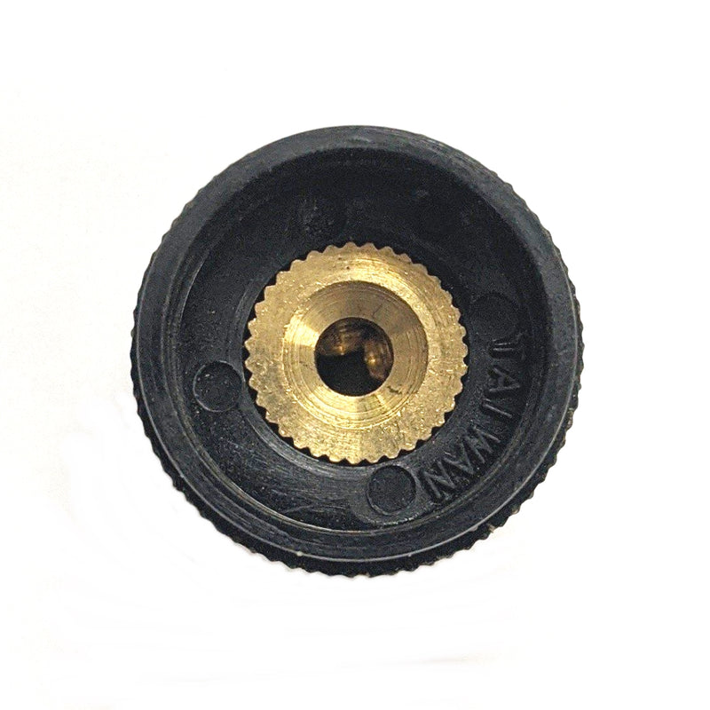 EH71-1E1S, EHC 1/8" Shaft 0.700" Diameter Skirted Knob w/ Cap & Indicator (K70)