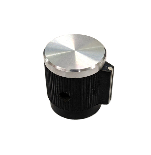 EH71-1DSB1S, EHC 1/8" Shaft 0.70" Diameter Knob w/Indicator & Cap (K74)