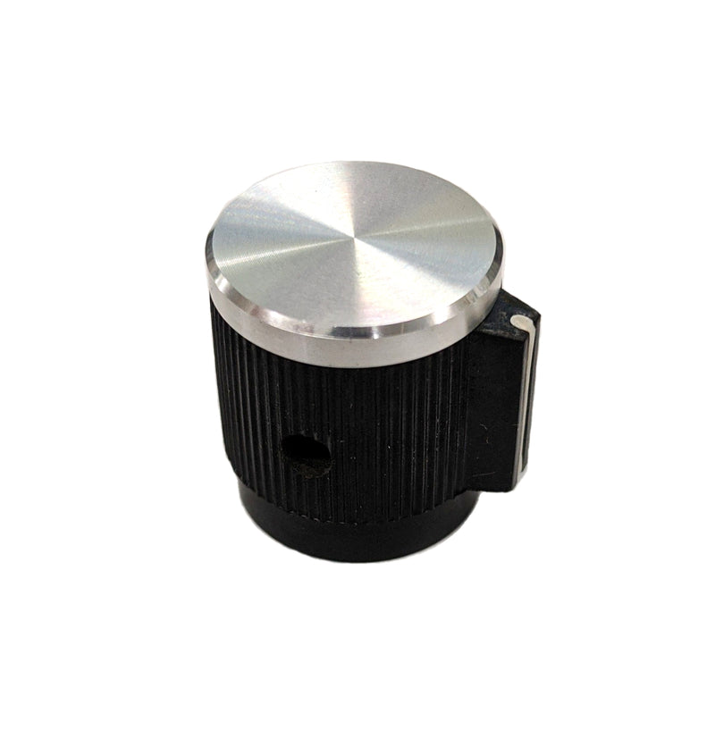 EH71-1DSB1S, EHC 1/8" Shaft 0.70" Diameter Knob w/Indicator & Cap (K74)