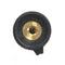 EH71-1DSB1S, EHC 1/8" Shaft 0.70" Diameter Knob w/Indicator & Cap (K74)