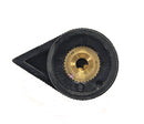 EH71-1K1S, EHC 1/8" Shaft, 0.700" Diameter Skirted Pointer Knob w/ Cap (K80)
