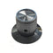 EH71-1G1S, EHC 1/8" Shaft 0.700" Diameter Knurled Dial Knob w/ Line (K81)
