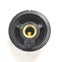 PKES90B1/4, Alcoknob 1/4" Shaft 1.0" Diameter Knob w/Indicator Line (K84)
