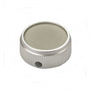 K86, 1/8" Shaft 0.975" Diameter Solid Aluminum Knob (K86)