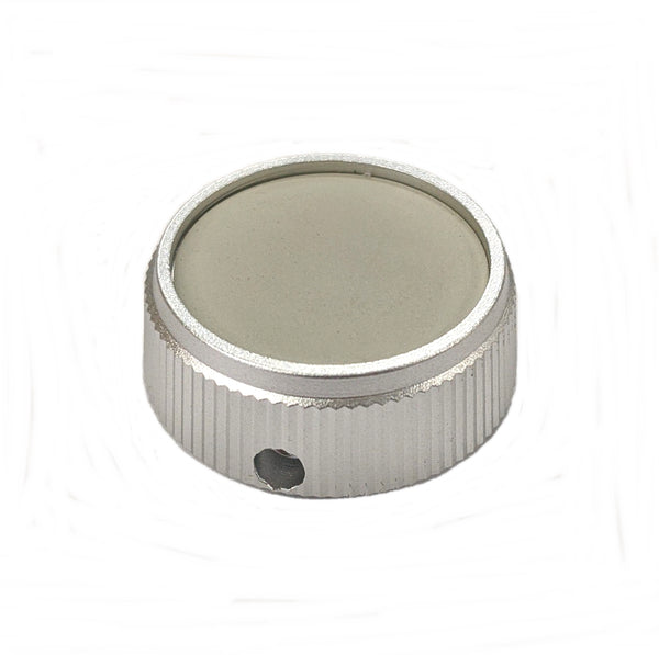 K86, 1/8" Shaft 0.975" Diameter Solid Aluminum Knob (K86)