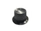 1/4" Shaft, 0.686" Diameter Plastic Dial Knob with Indicator Line (K97)