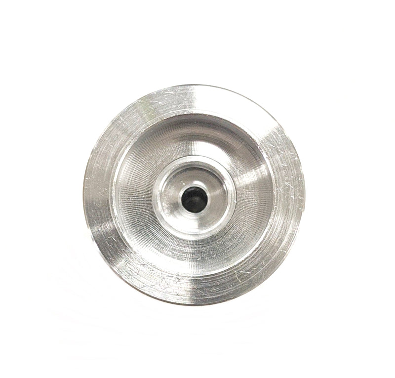 KBS500A1/8, Alcoknob 1/8" Shaft 1.0" Diameter Dial Knob w/Indicator Line (K44)