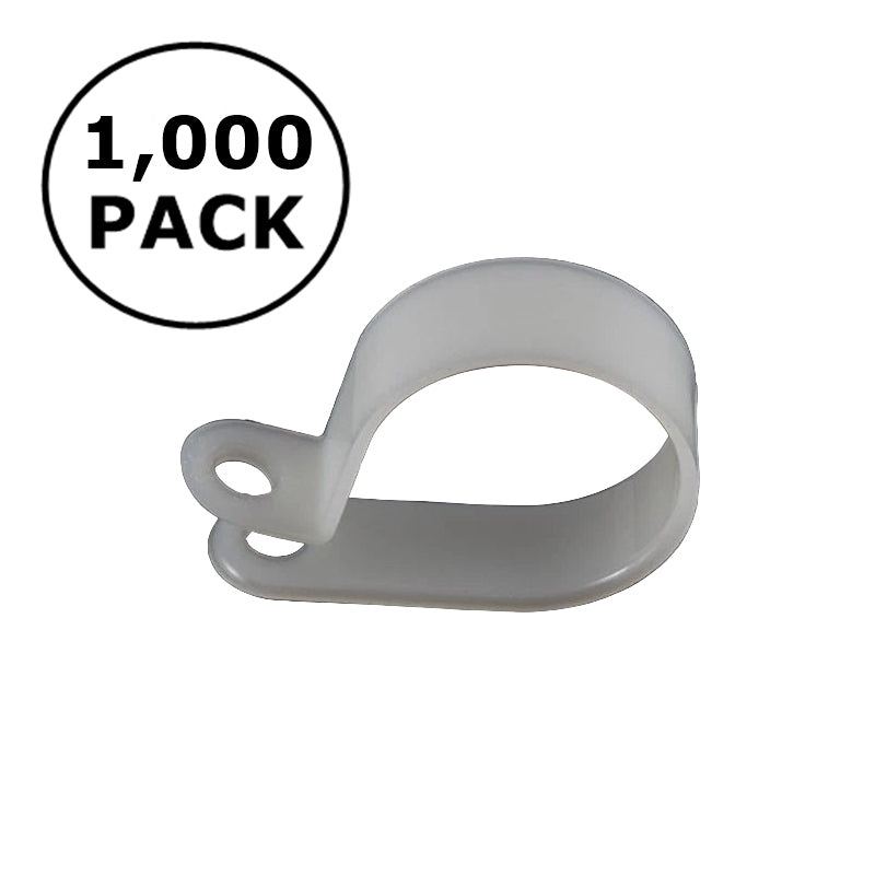 LH-687-1K, Qual 11/16 CABLE CLAMP NAT NYLON 1000 pack