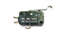 Mulon M8-1DM3, SPDT ON-(ON) Simulated Roller lever micro switch 5A @ 250V AC