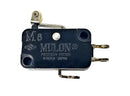 Mulon M8-2DS5, SPDT ON-(ON) Roller Lever micro switch 3A @ 250V AC