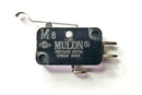 M8-3DM3, Mulon SPDT- ON-(ON) Siimulated Roller Lever micro switch 5A @ 250V AC