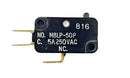 Mulon M8LP-50P, SPDT ON-(ON) Pin Plunger micro switch 5A @ 250V AC