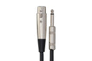 MCH-110, Hosa Microphone Cable, Hosa XLR3F to 1/4 in TS, 10 ft