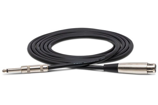 MCH-105, Hosa Microphone Cable, Hosa XLR3F to 1/4 in TS, 5 ft