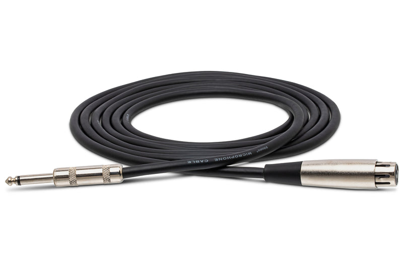 MCH-110, Hosa Microphone Cable, Hosa XLR3F to 1/4 in TS, 10 ft