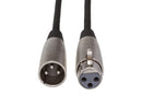 MCL-125, Hosa Microphone Cable, Hosa XLR3F to XLR3M, 25 ft