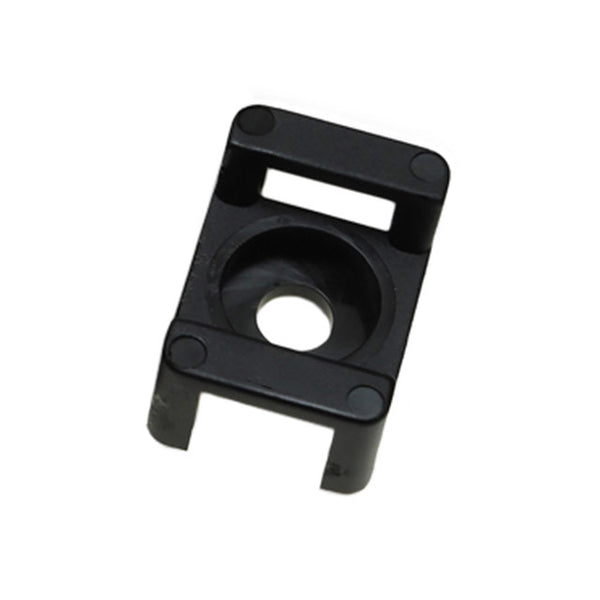 AL-SM2-0-C, ACT Fastening Systems Screw Mount, UV Black, 1/4" Screw Size, 100pc Bag