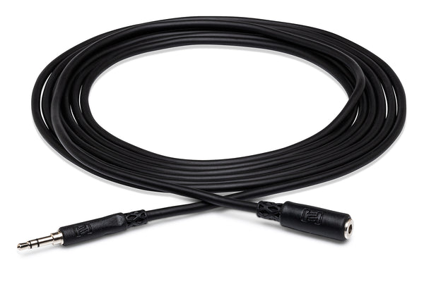 MHE-125, Hosa Headphone Extension Cable, 3.5 mm TRS to 3.5 mm TRS, 25 ft