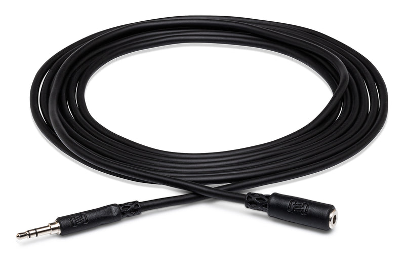 MHE-125, Hosa Headphone Extension Cable, 3.5 mm TRS to 3.5 mm TRS, 25 ft