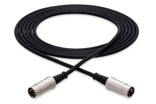 MID-503, Hosa Pro MIDI Cable, Serviceable 5-pin DIN to Same, 3ft