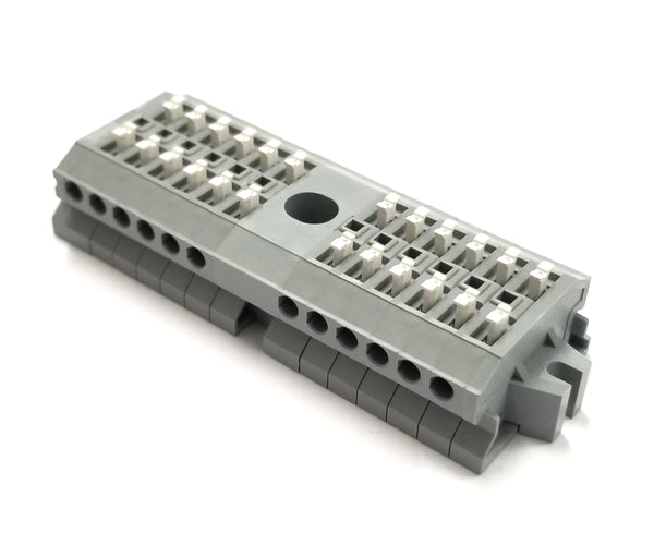 ML-1700-A-12P, Sato Parts 12 Position Screwless Terminal Block ~ 10A 300V