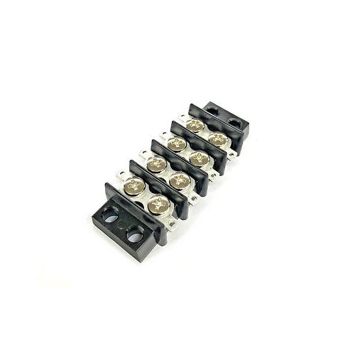 ML-1765-4P, Sato Parts 4 Position 15A Screw & Solder Terminal Block