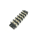 ML-1765-6P, Sato Parts 6 Position 15A Screw or Solder Terminal Block