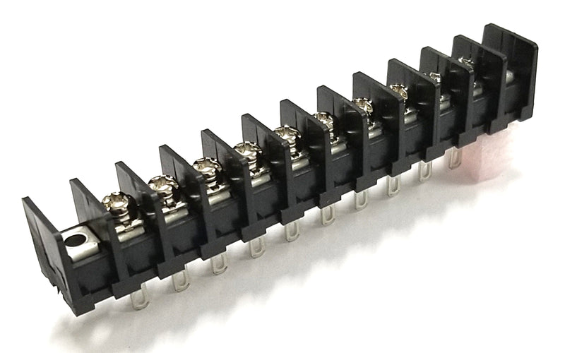 ML-40-S1AXF-10P, Sato Parts 10 Position Feed Through Terminal Block ~ 10A @ 250V