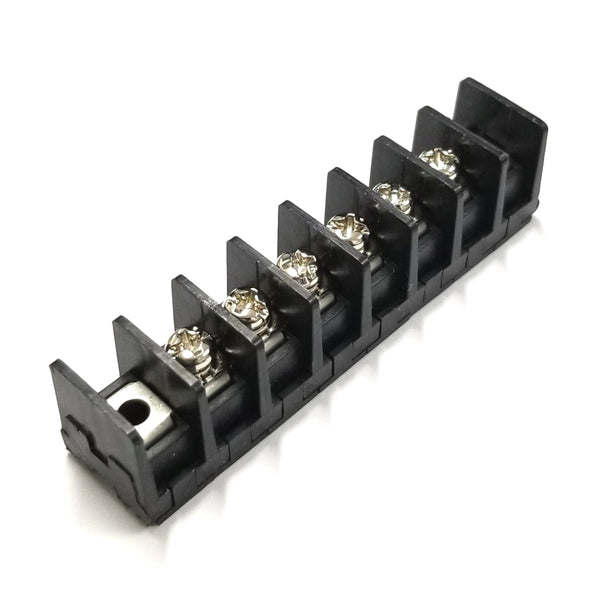 ML-40-S3EXF-6P, Sato Parts 6 Position Screw Terminal Barrier Block ~ 10A @ 250V